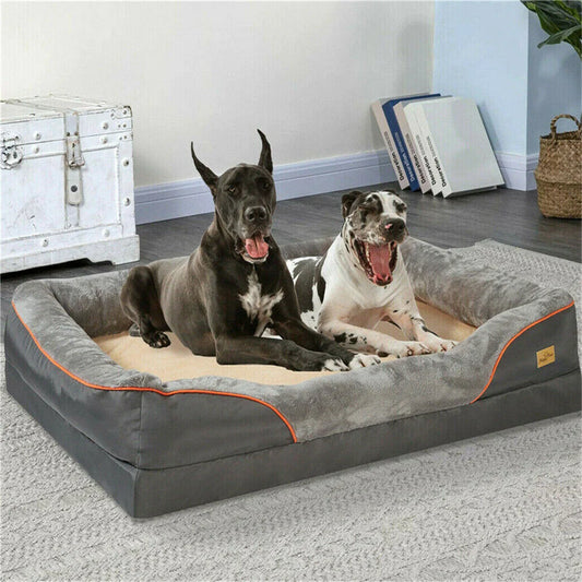 Orthopedic Memory Foam Dog Bed